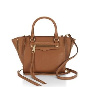 NWT Rebecca Minkoff Side Zip Mini Regan Satchel